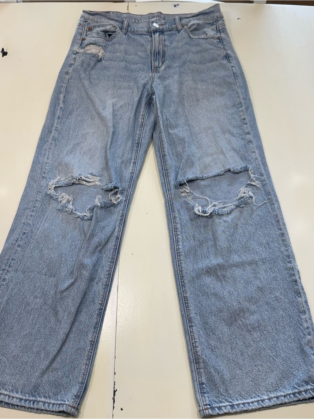 American Eagle Highest Rise Stovepipe Jeans (8 Regular)